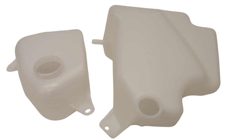 81-88 Cutlass/442 81-87 Regal Radiator Grand Prix V8 Radiator Overflow and Windshield Washer Reservoir Bottle Set WITHOUT caps